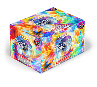 RA530135 Colorful Spectrum 500 Gram Cake 20 Shots