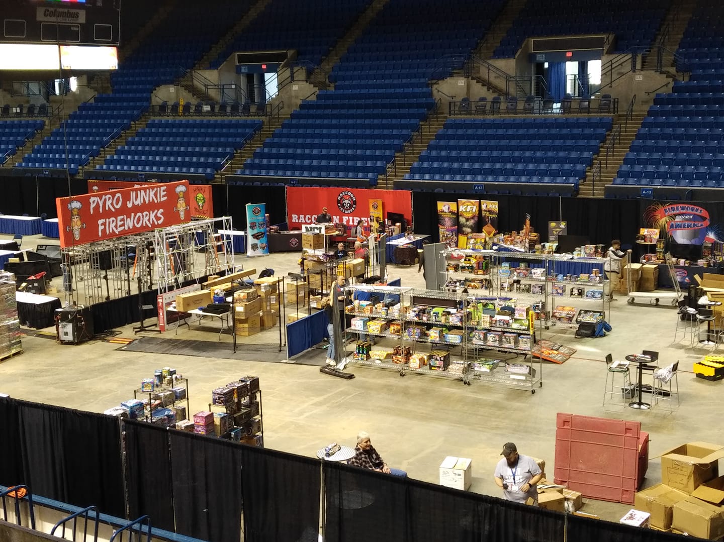 Columbus, Georgia March 7-9, 2019, Raccoon Fireworks is here, where are you?