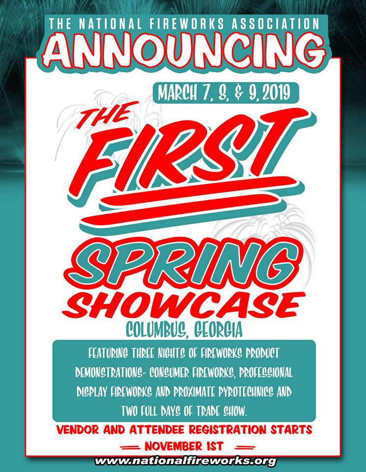 2019 SPRING SHOWCASE - Columbus, Georgia March 7-9, 2019